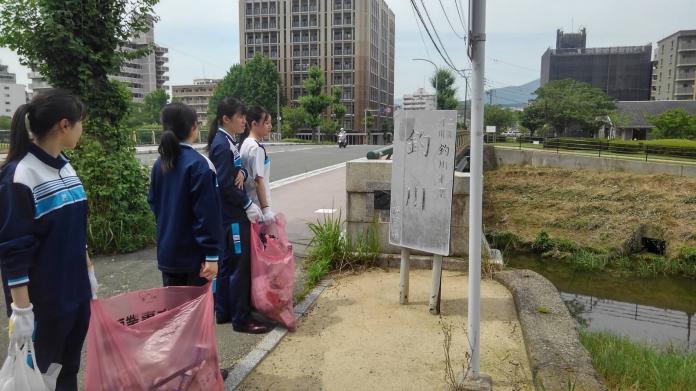 釣川清掃ボランティア